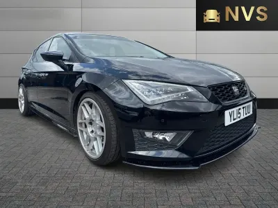 Used Seat Leon FR 220 HP (161 kW) 2015 Black Hatchback
