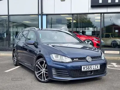 Used VW Golf VII GTD 2016 Blue Estate