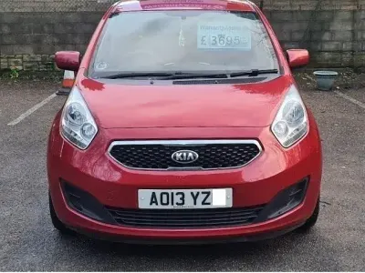 Used Kia Venga Air 90 HP (66 kW) 2013 Red Hatchback