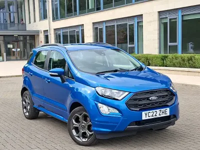 Used Ford Ecosport ST-Line 140 HP (102 kW) 2022 Blue SUV