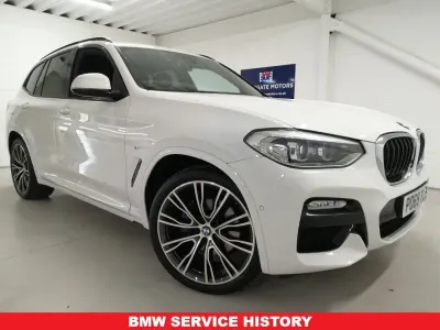 Used BMW X3 M Sport 190 HP (139 kW) 2019 White SUV