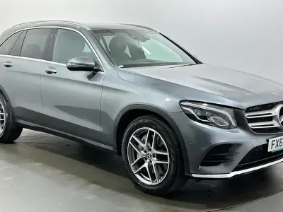 Used Mercedes GLC250 AMG line 211 HP (155 kW) 2018 Grey SUV