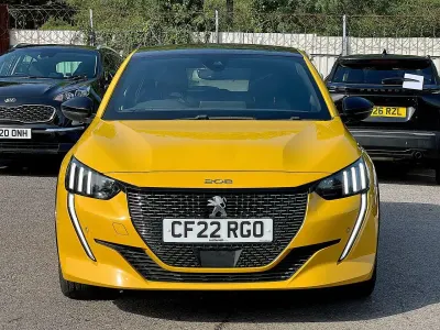 Used Peugeot 208 GT 99 HP (72 kW) 2022 Yellow Hatchback