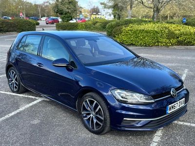 Used VW Golf VII SE 115 HP (84 kW) 2017 Blue Hatchback