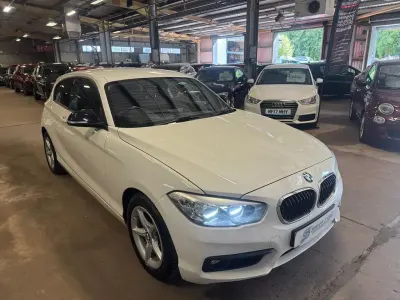 Used BMW 116 Performance 116 HP (85 kW) 2015 White Hatchback