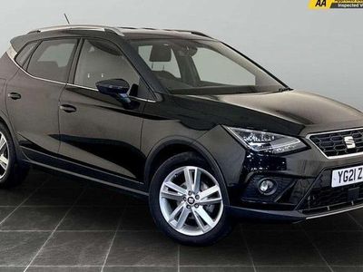 Black Used 2021 Seat Arona FR SUV | £10,995 (Good price)
