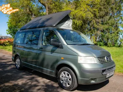 Używany VW Transporter 104 KM (76 kW) 2004 Zielony Van