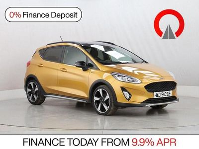 Used Ford Fiesta Active 100 HP (73 kW) 2019 Yellow Hatchback