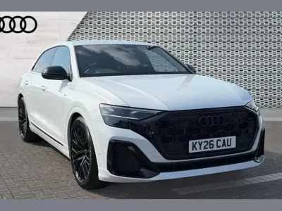 Nowe Audi Q8 Black Edition 286 KM (210 kW) 2026 Biały SUV