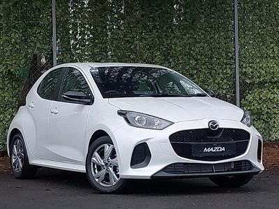 New Mazda 2 Exclusive-Line 116 HP (85 kW) 2025 White Hatchback