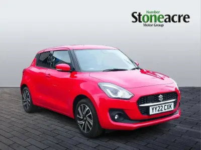 Second-hand Suzuki Swift SZ5 83 CP (61 kW) 2022 Roșu Hatchback
