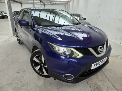 Used Nissan Qashqai N-TEC 110 HP (80 kW) 2015 Blue SUV