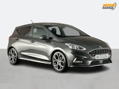 Usado Ford Fiesta ST-Line 2020 Gris Utilitario
