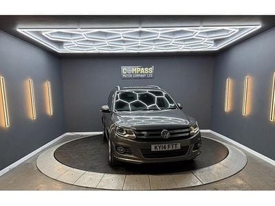Used VW Tiguan R-line 177 HP (130 kW) 2014 Grey SUV