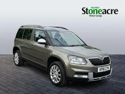 Used Skoda Yeti Business Line 110 HP (80 kW) 2016 Green SUV