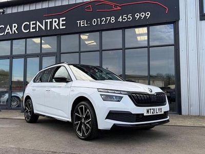 Used Skoda Kamiq Monte Carlo 110 HP (80 kW) 2021 White SUV