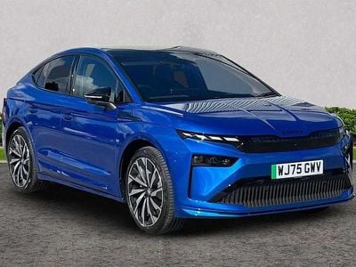 Used Skoda Enyaq iV SportLine 210 kW (286 HP) 2025 Race blue metallic SUV