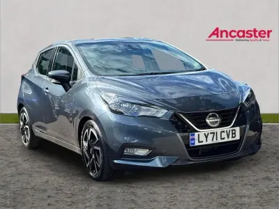 Used Nissan Micra Acenta 92 HP (67 kW) 2021 Grey Hatchback