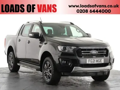 Usado Ford Ranger Wildtrack 209 CV (153 kW) 2021 Negro Pickup/Camioneta