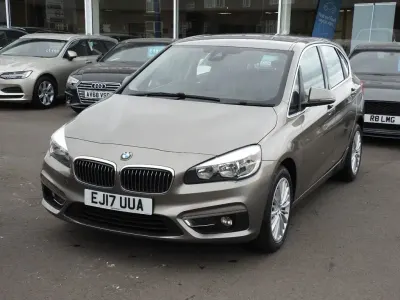 Used BMW 216 Luxury Line 116 HP (85 kW) 2017 Silver Hatchback