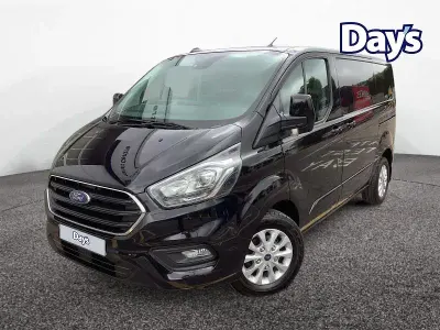 Used Ford Transit Custom Limited 130 HP (95 kW) 2023 Black Van