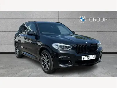 Used BMW X3 M Sport 292 HP (214 kW) 2021 Black SUV