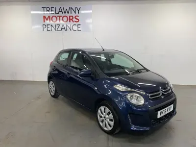 Used Citroën C1 Feel 68 HP (50 kW) 2018 Blue Hatchback