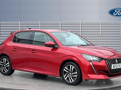 Red Used 2021 Peugeot 208 Allure Hatchback | £11,504 (Fair price)