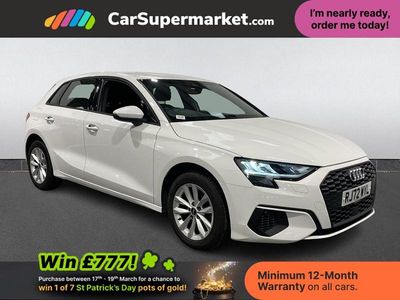 Used Audi A3 Premium 2023 White Sedan