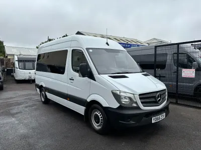 Used Mercedes Sprinter 138 HP (101 kW) 2018 White Van