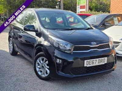 Used Kia Picanto 66 HP (48 kW) 2017 Black Hatchback