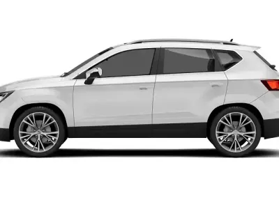 Gebraucht Seat Ateca Black Edition 150 PS (110 kW) 2023 Weiß SUV