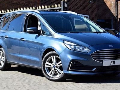 Blue Used 2021 Ford Galaxy Titanium MPV | £12,850 (Fair price)