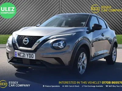 Used Nissan Juke N-Connecta 114 HP (83 kW) 2021 Grey SUV