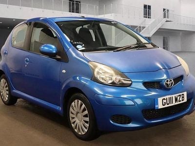 Used Toyota Aygo 2011 Blue Hatchback