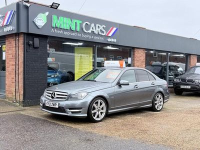 Begagnad Mercedes C220 2012 Grå Sedan