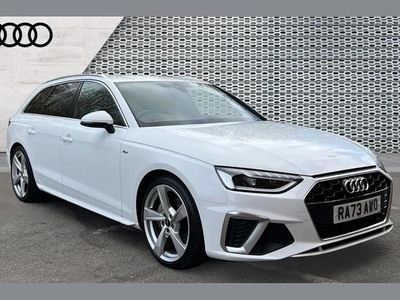 Used Audi A4 S-Line 204 HP (150 kW) 2024 White Estate