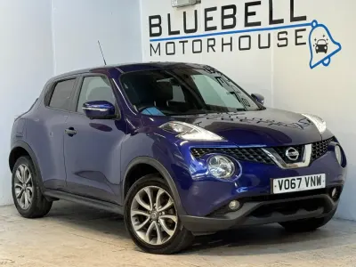 Begagnad Nissan Juke S 110 HK (80 kW) 2017 Blå SUV