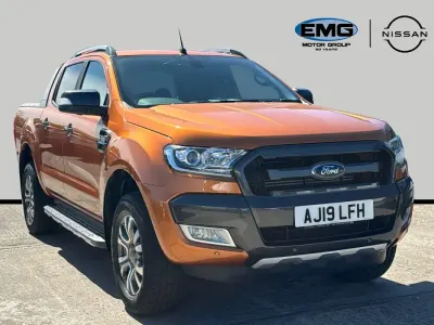 Begagnad Ford Ranger Wildtrack 200 HK (147 kW) 2019 Orange Pickup