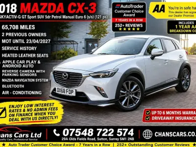 Used Mazda CX-3 Inclusive 2018 Silver SUV