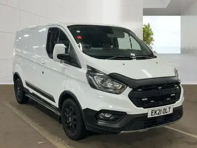 Used Ford Transit Custom 130 HP (95 kW) 2021 White Van
