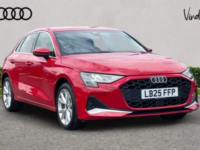 Used Audi A3 Sport 113 HP (83 kW) 2025 Red Hatchback