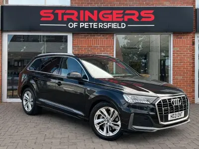 Used Audi Q7 S-Line 286 HP (210 kW) 2021 Black SUV