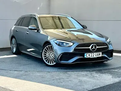 Used Mercedes C220 AMG Line Premium 2022 Grey Estate
