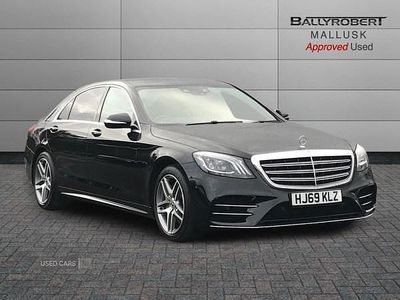Used Mercedes S450 AMG line 2019 Black Sedan