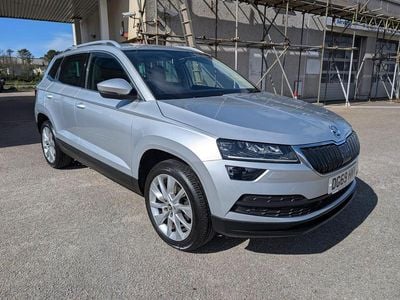 Used Skoda Karoq SE L 150 HP (110 kW) 2019 Silver SUV