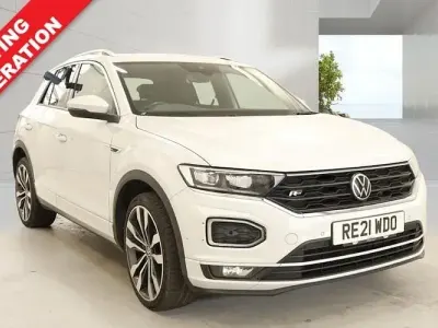 Used VW T-Roc R-line 150 HP (110 kW) 2021 Silver SUV