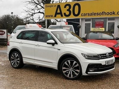 Used VW Tiguan R-line 150 HP (110 kW) 2017 White SUV