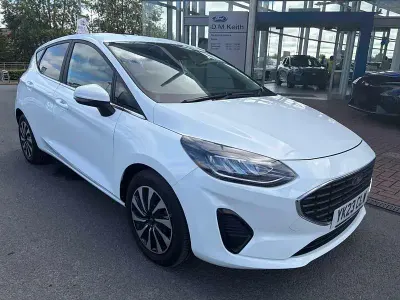 Used Ford Fiesta Titanium 2023 White Hatchback