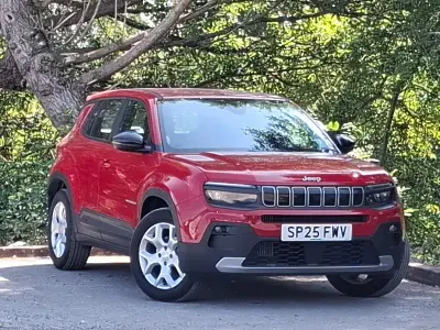Used Jeep Avenger Summit 100 HP (73 kW) 2025 Red SUV